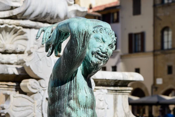 Florence Neptune Fountain — Stock Photo, Image