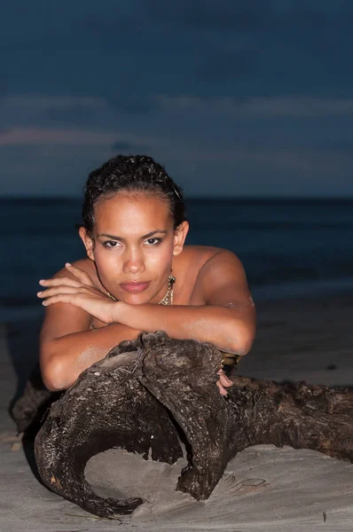 Dominik kız portre — Stok fotoğraf