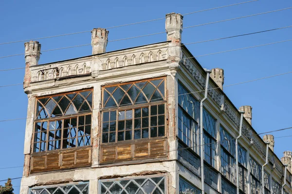 Ucrania edificios en ruinas — Foto de Stock