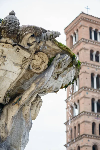 Piazza Bocca della Verita — Stock fotografie