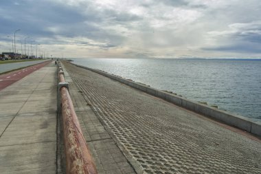 Macellan Boğazı, Punta arenaları, W yürüyüş pisti sırasında çekildi, Torres del Paine, Patagonya, Şili.