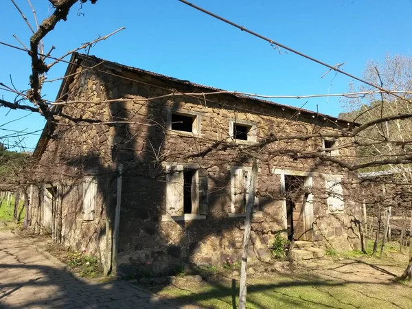 Ένα Πέτρινο Σπίτι Στο Bento Goncalves Βραζιλία Όπου Γυρίστηκε Ταινία — Φωτογραφία Αρχείου
