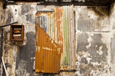 aşınmış eski duvar