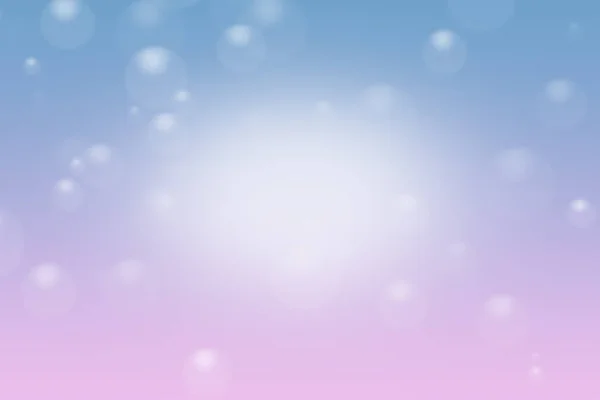 Roze en blauwe bokeh achtergrond — Stockfoto