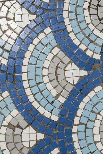 Mosaic semi circle patterns — Stock Photo, Image