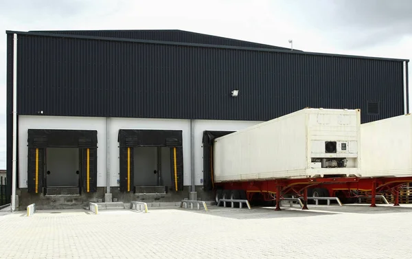 Storage gates and containers — Stock Photo, Image