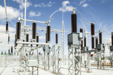 Kırsal alanda elektrik Trafo Merkezi