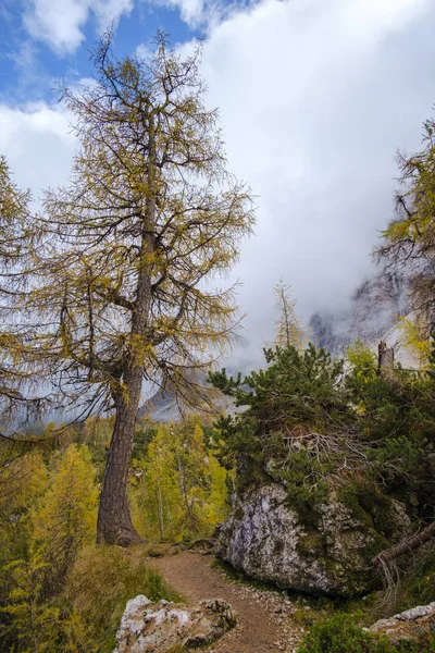 Randonnée de Vrisc à la belle Slemenova Spica dans les Alpes juiennes — Photo