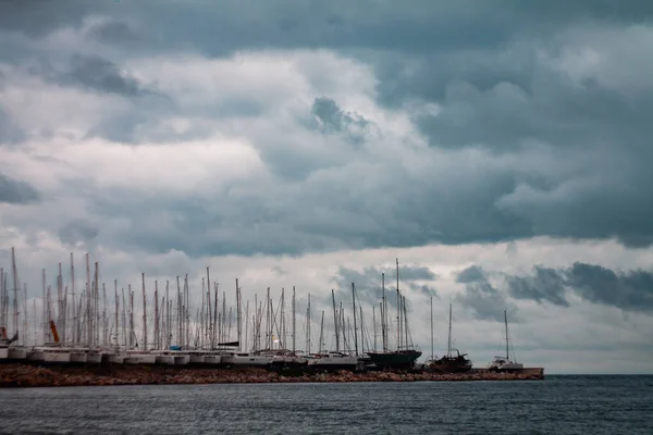 Barco Puerto Atenas Países Bajos —  Fotos de Stock