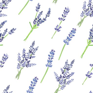 Suluboya lavanta yumuşak çelenk 