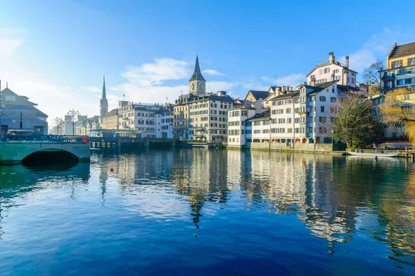 Zürichi óváros (Altstadt) — Stock Fotó