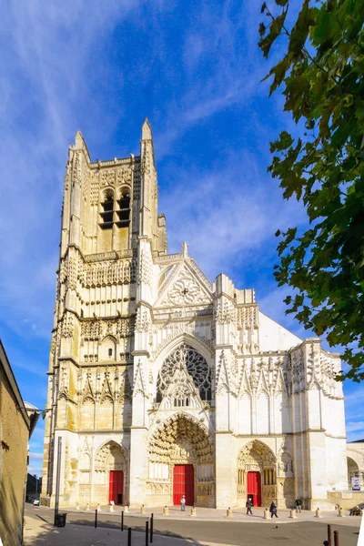 Cathedrale Saint-Etienne em Auxerre — Fotografia de Stock