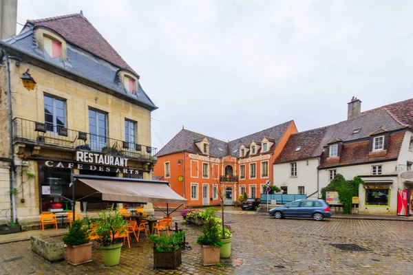 Sokak Semur-tr-Auxois Ortaçağ çekirdek