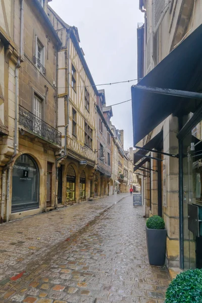 Escena callejera en Dijon — Foto de Stock