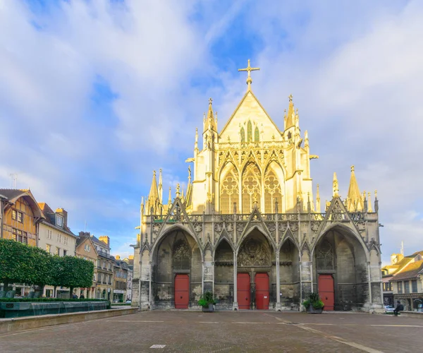 Saint-Urbain basiliek, in Troyes — Stockfoto