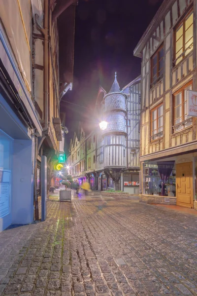 Cidade velha de Troyes — Fotografia de Stock