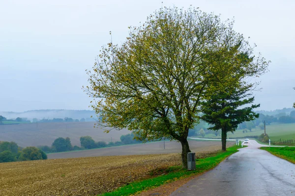 Landsbygden i Nievre — Stockfoto