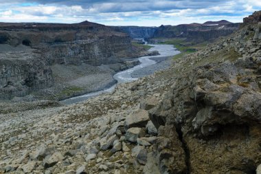 Jokulsa bir Fjollum nehir, İzlanda