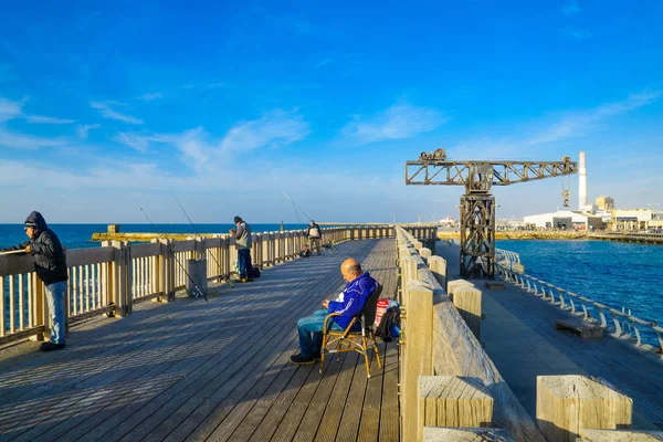 Escena del puerto de Tel-Aviv —  Fotos de Stock