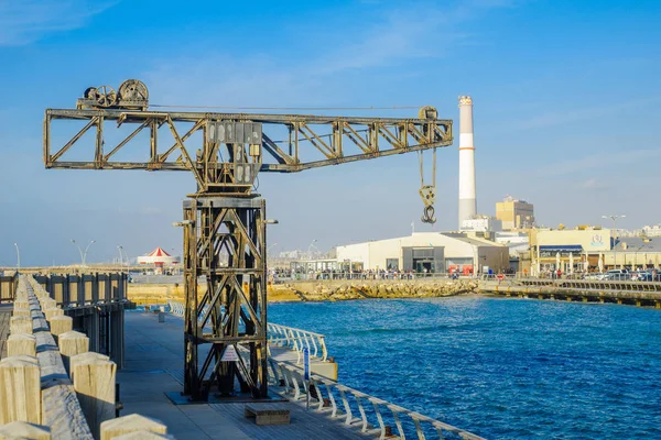 Port de Tel-Aviv Scène — Photo