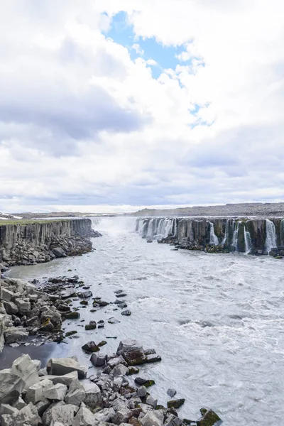 Selfoss vodopád, severovýchodního Islandu — Stock fotografie