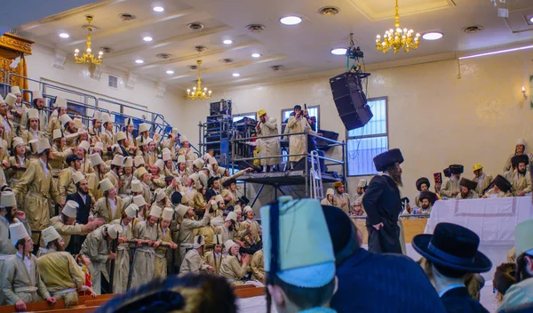 Pourim 2017 à Mea Shearim, Jérusalem — Photo