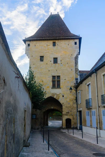 Puerta del Croux en Nevers — Foto de Stock