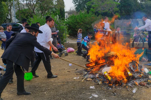 Biur Chametz a Haifa, Pasqua 2017 — Foto Stock