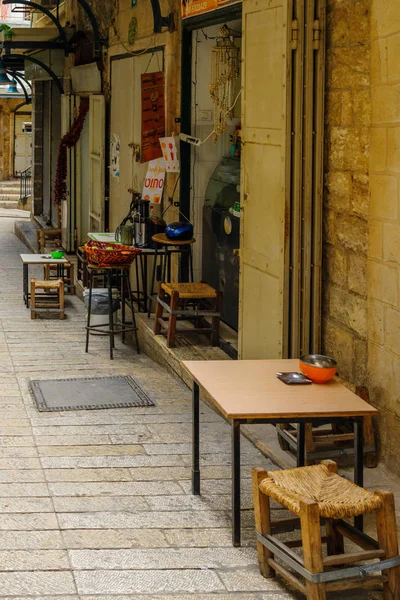 Aleja na starym mieście w Nazarecie — Zdjęcie stockowe