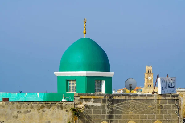 Edificios en la ciudad vieja de Acre (Akko ) — Foto de Stock