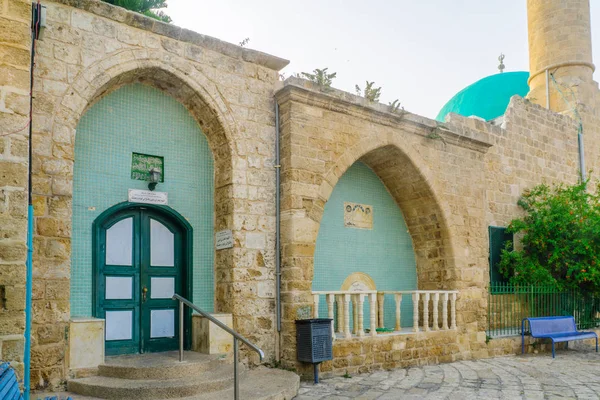 Sinan Basha Mesquita na cidade velha de Acre (Akko ) — Fotografia de Stock