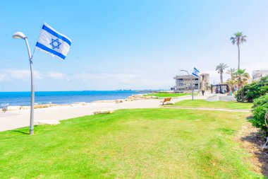 Yarasa Galim mahalle, Haifa sahnede Beach