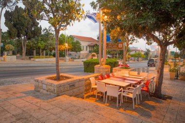 Sunrise, Alman Colony'de Hayfa'daki