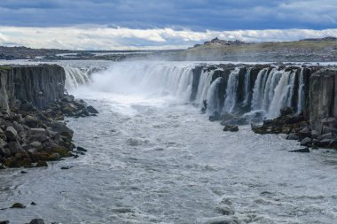 Selfoss şelale, kuzeydoğu İzlanda