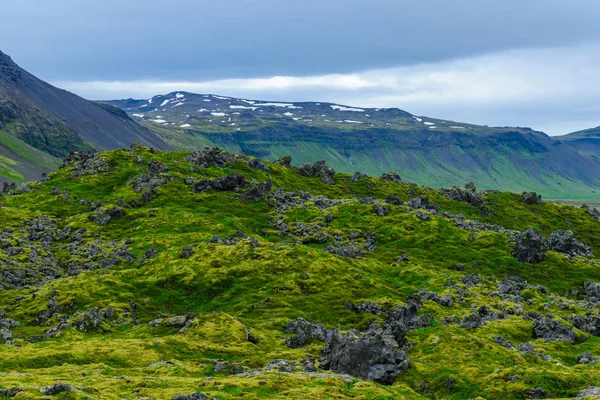 在 Snaefellsnes 半岛的火山景观 — 图库照片