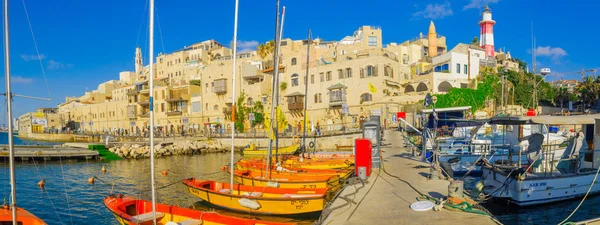 Gamla hamnen i Jaffa, nu del av Tel-Aviv-Yafo — Stockfoto