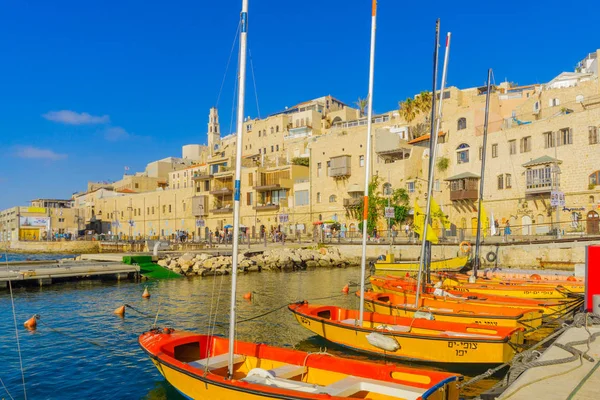 Starý přístav Jaffa, nyní součástí Tel-Aviv-Yafo — Stock fotografie