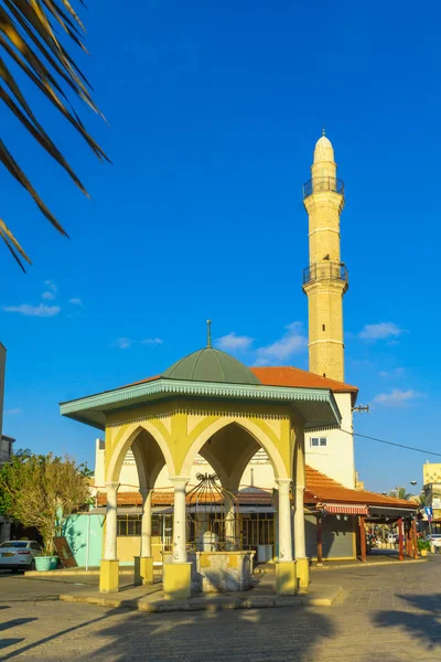 Mahmadiyya mešita v Jaffě, nyní součástí Tel-Aviv-Yafo — Stock fotografie