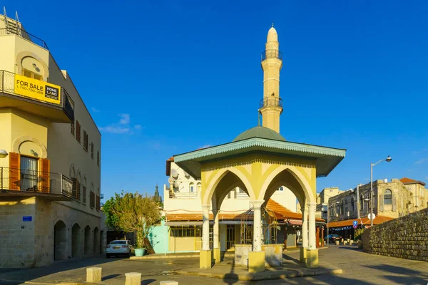 Mesquita Mahmadiyya em Jaffa, agora parte de Tel-Aviv-Yafo — Fotografia de Stock