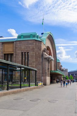 Helsinki'deki merkez tren istasyonu