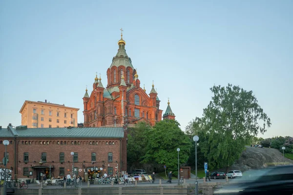 Russian Orthodox Uspenski Cathedral, Helsinki — Foto Stock