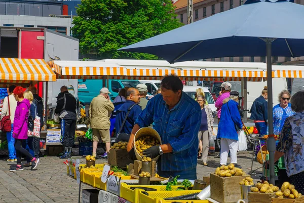 Marknadsplatsen i Åbo — Stockfoto