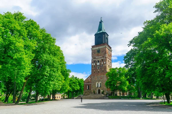 The Cathedral, в Турку — стоковое фото