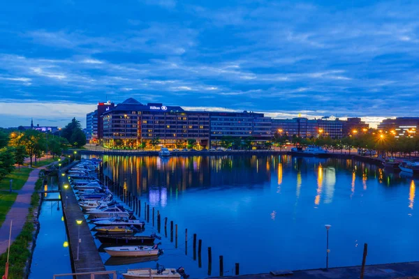 Siltavuorensalmi Bay, in Helsinki — Stockfoto