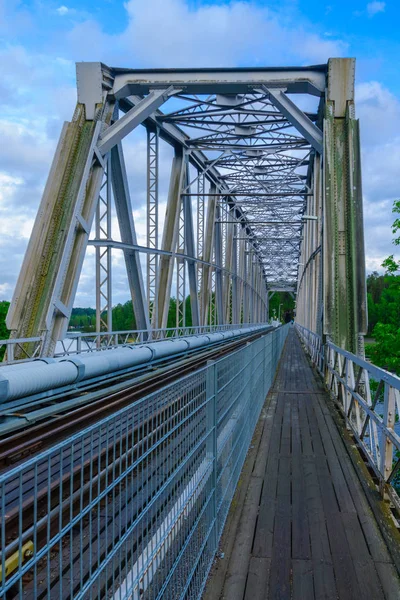 サヴォンリンナの鉄道橋 — ストック写真