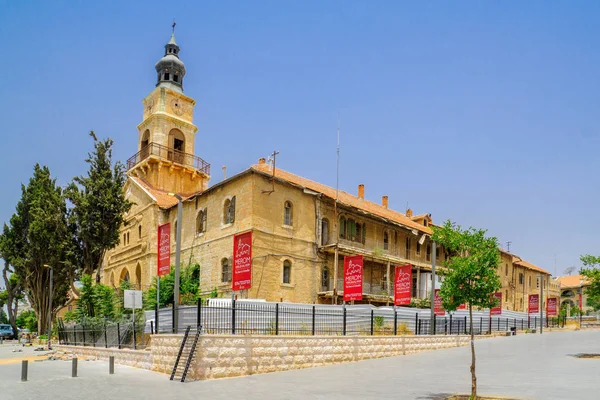 Lo storico edificio dell'orfanotrofio Schneller, a Gerusalemme — Foto Stock