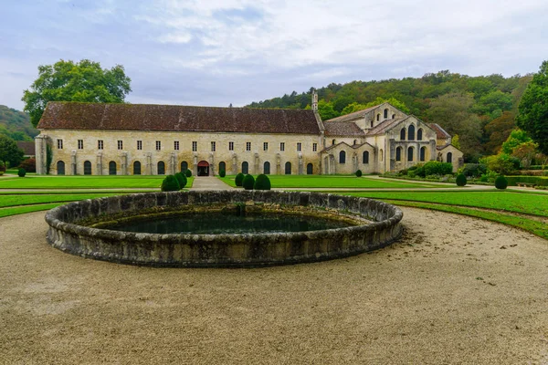 Klášter Fontenay — Stock fotografie