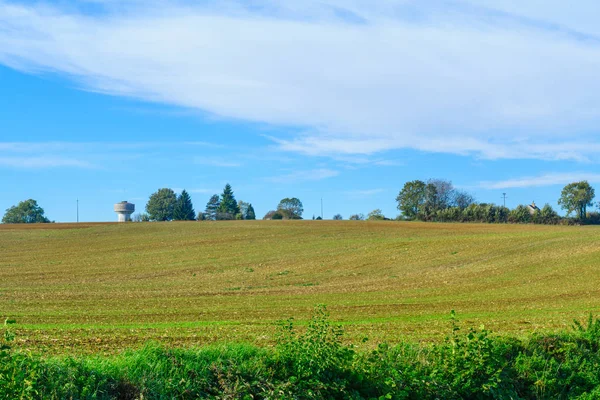 Countryside di Cote dOr, Burgundy — Stok Foto