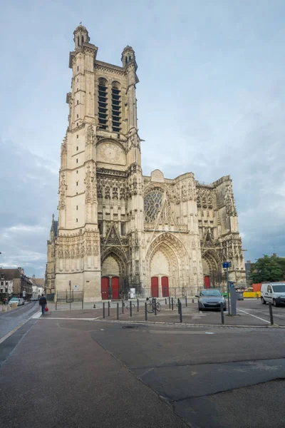 大教堂 （圣-圣皮埃尔-圣-保罗），法国特鲁瓦 — 图库照片