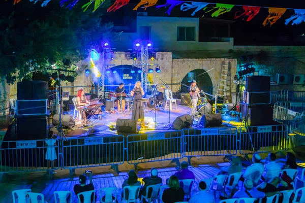 Klezmer Festival (30th) in Safed (Tzfat), Israel — Stock Photo, Image